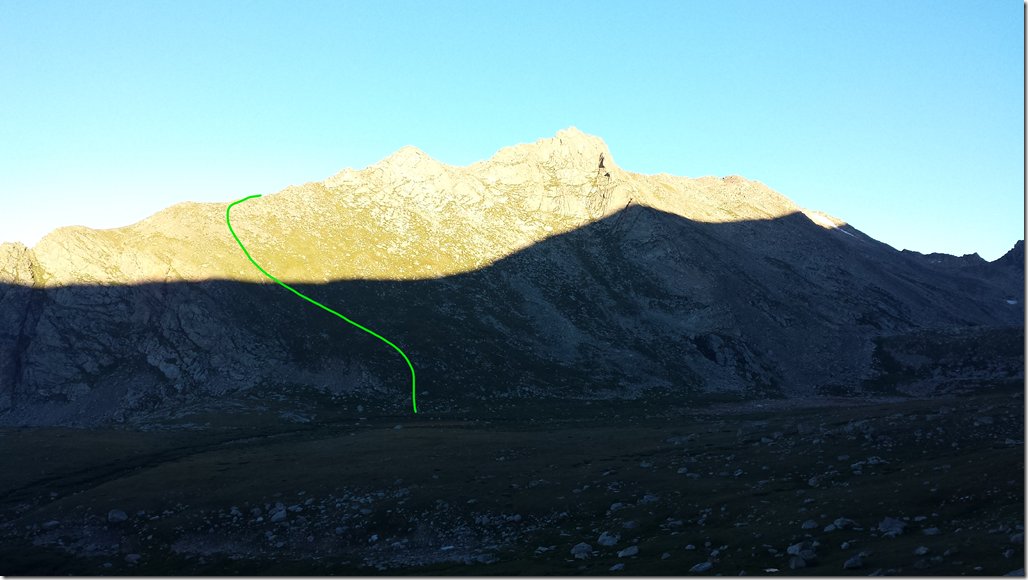 Bierstadt east ridge